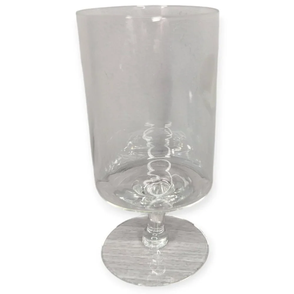 Vintage 1980s Eastern Airlines Logo Etched Cordial Shot Liquor Glass w/Stem